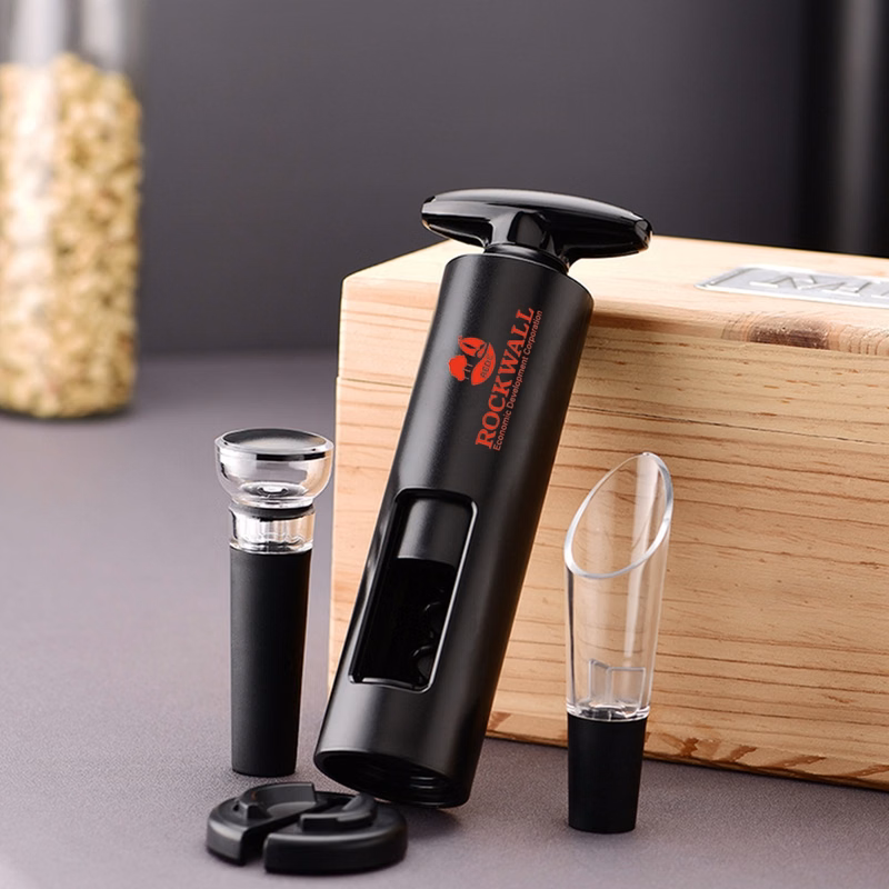 WineVault Wine Opener, Pourer & Preserver Combo Set