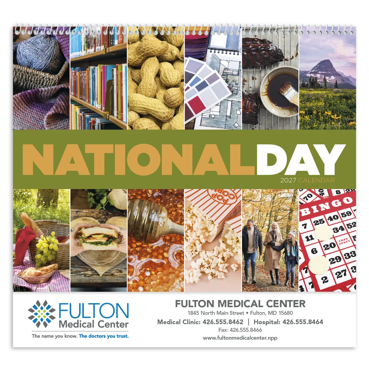Good Value™ National Day - Spiral Calendar 1