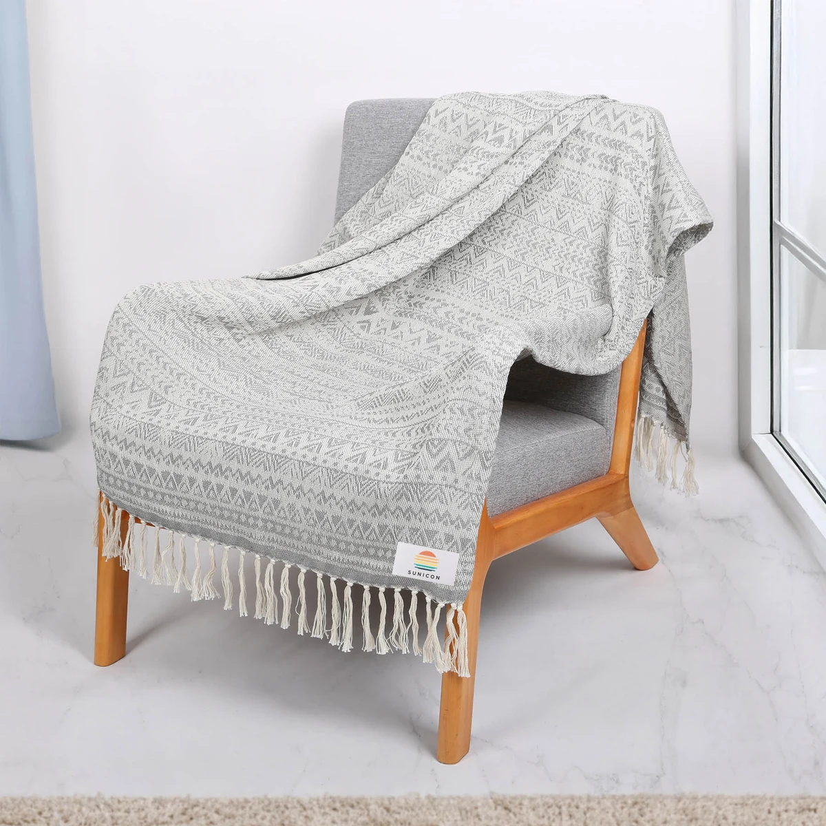 reGen rPET Woven Throw Blanket 1