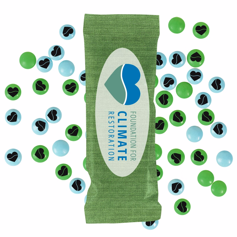 Full Color Tube DigiBag™ with Imprinted Chocolate Buttons