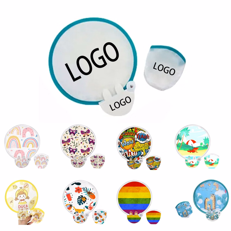 Portable Folding Fan With Pouch