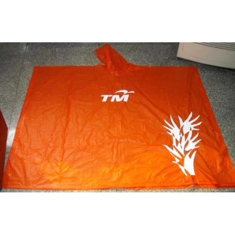 Transparent PVC Raincoat Poncho 1