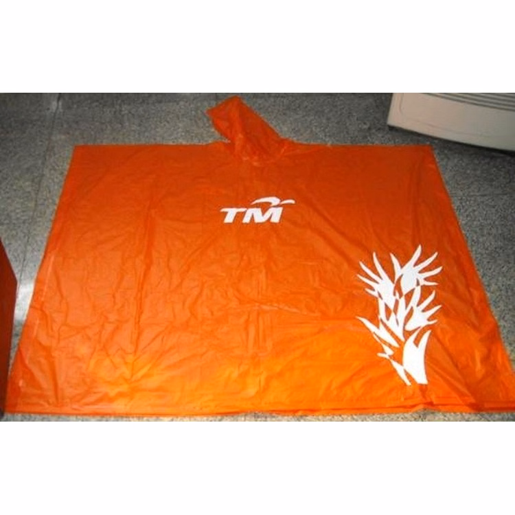 Transparent PVC Raincoat Poncho