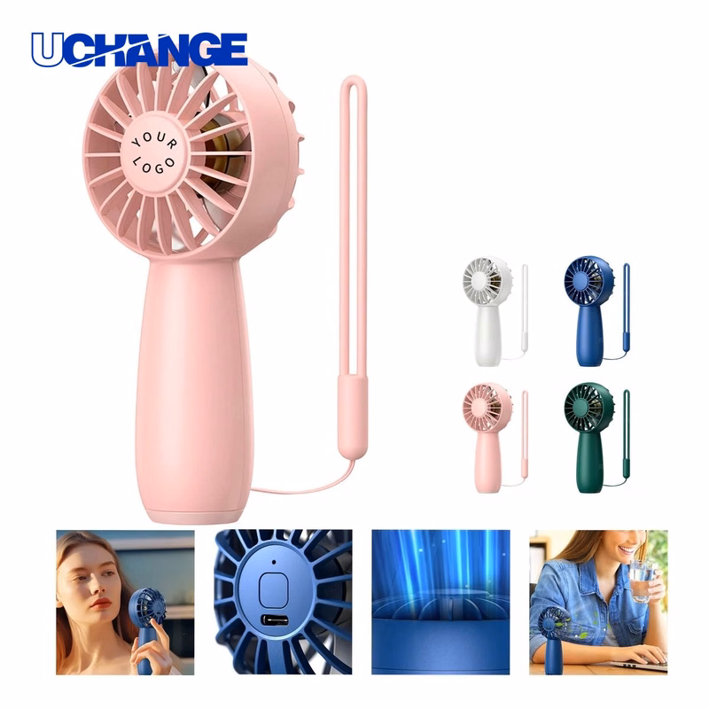 Mini Handheld Fan with Type-C Charging Device