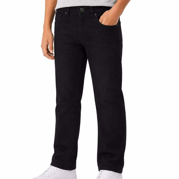 Boys Faded Skinny Jeans - Size 8-16 Black