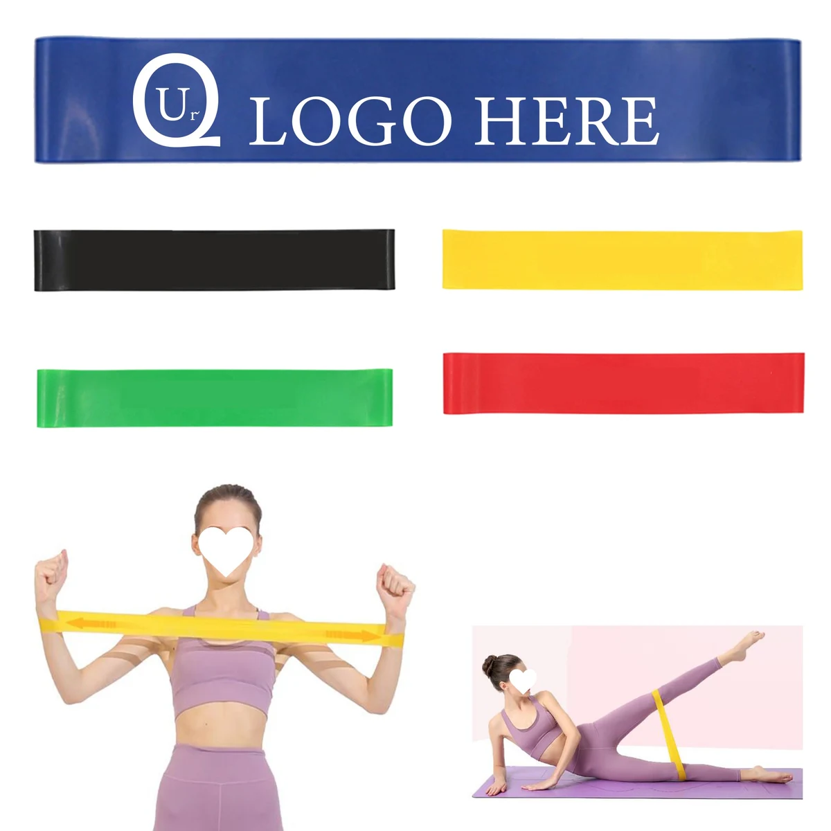 Yoga Resistance Bands Set For Women 1