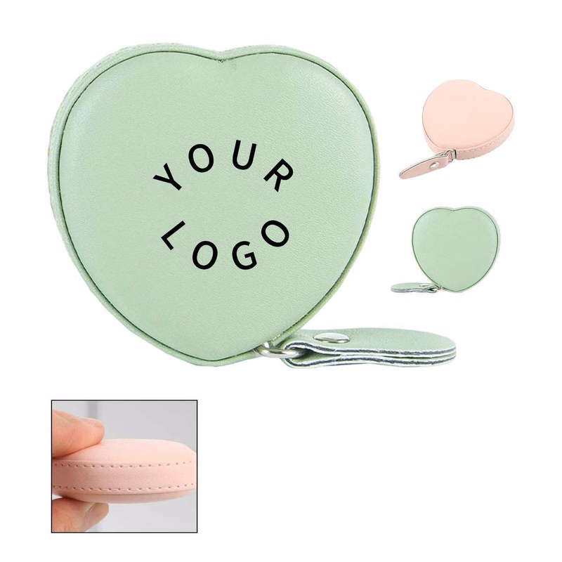 Unique Heart Shaped Pocket Tape Measure for Daily Use