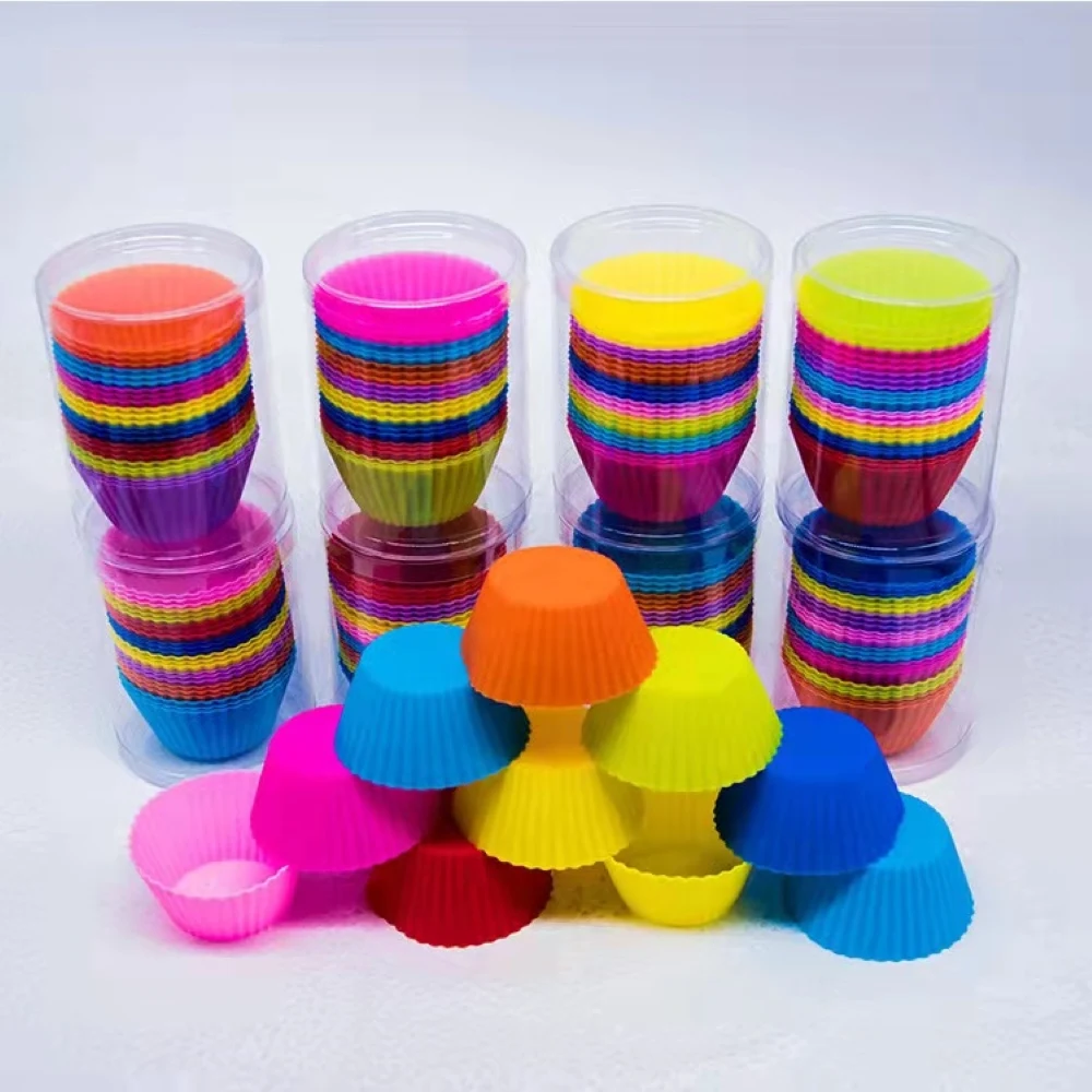 Silica gel Reusable Baking Cups 1