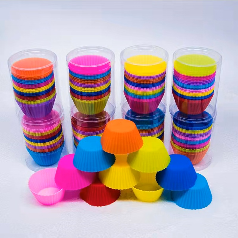 Silica gel Reusable Baking Cups