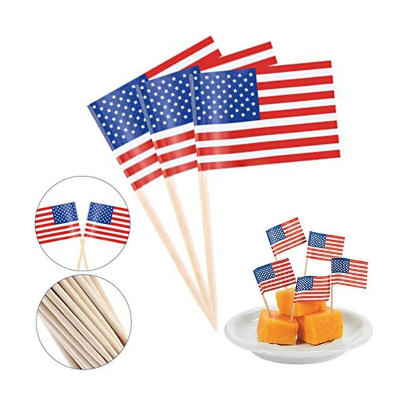 Custom Flag Toothpicks 1