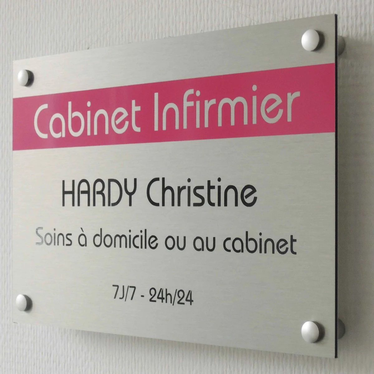 Color Rich Dibond Metal Sign 2 1