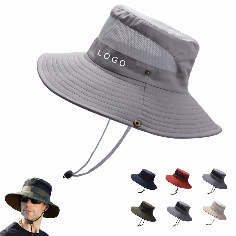 Wide Brim Waterproof Bucket Hat