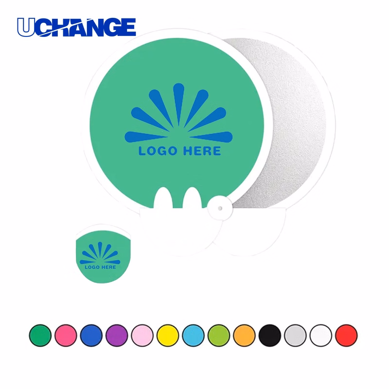 Portable Folding Round Hand Fan