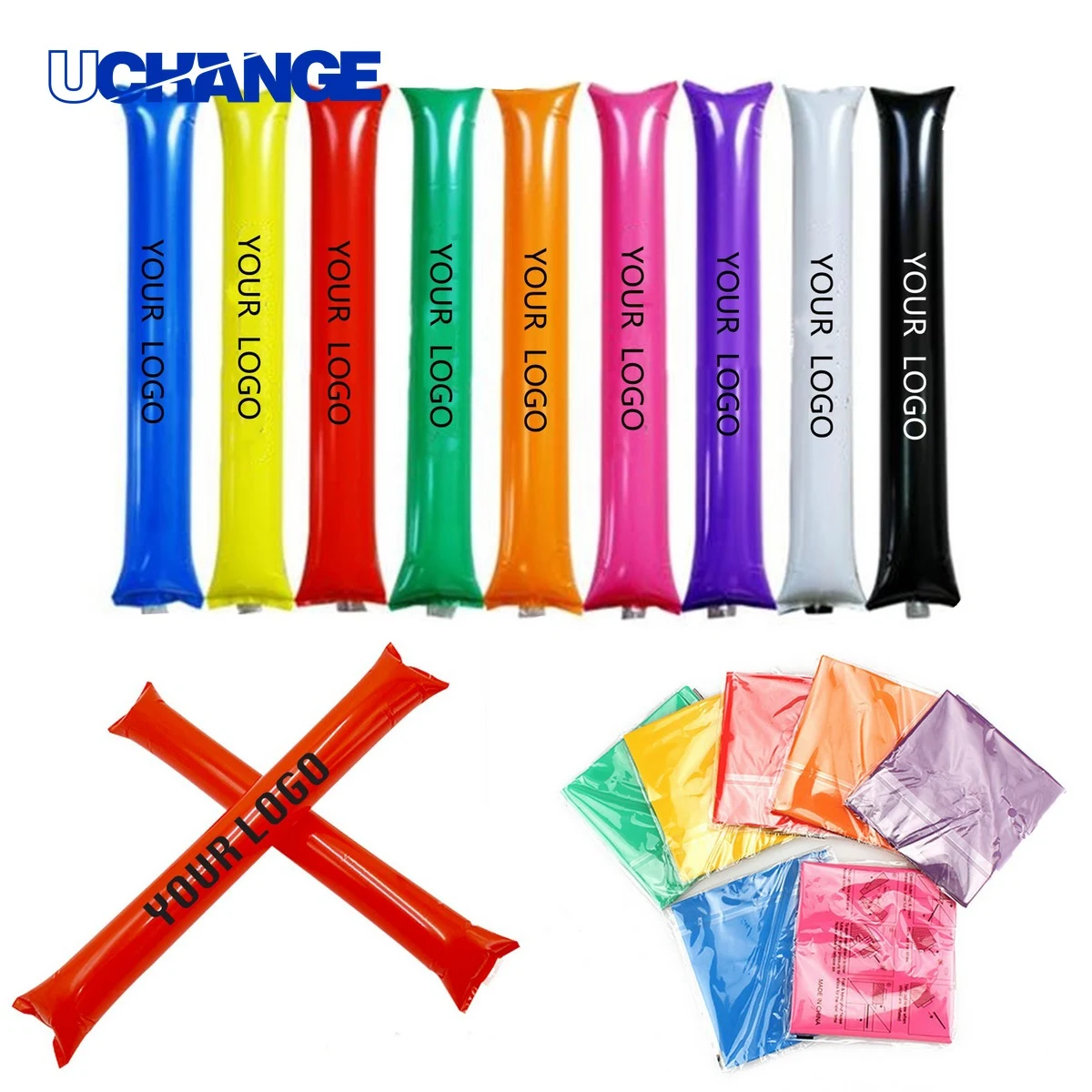 Inflatable Thunder Cheering Stick Pair for Noise 1
