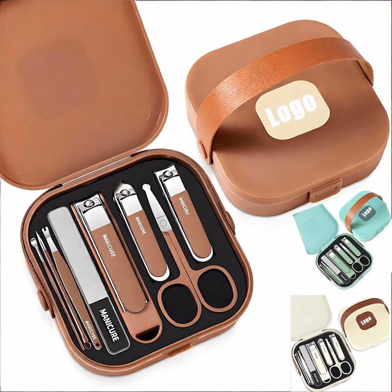 Manicure Set 8 in 1 Professional Nail Clippers Kit