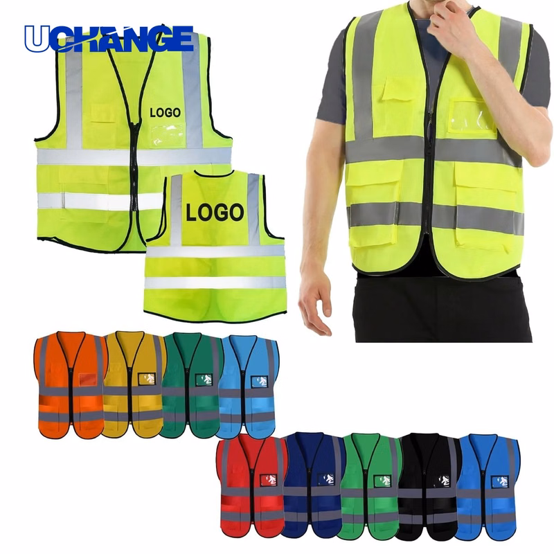 Multi-Color Reflective Safety Vest