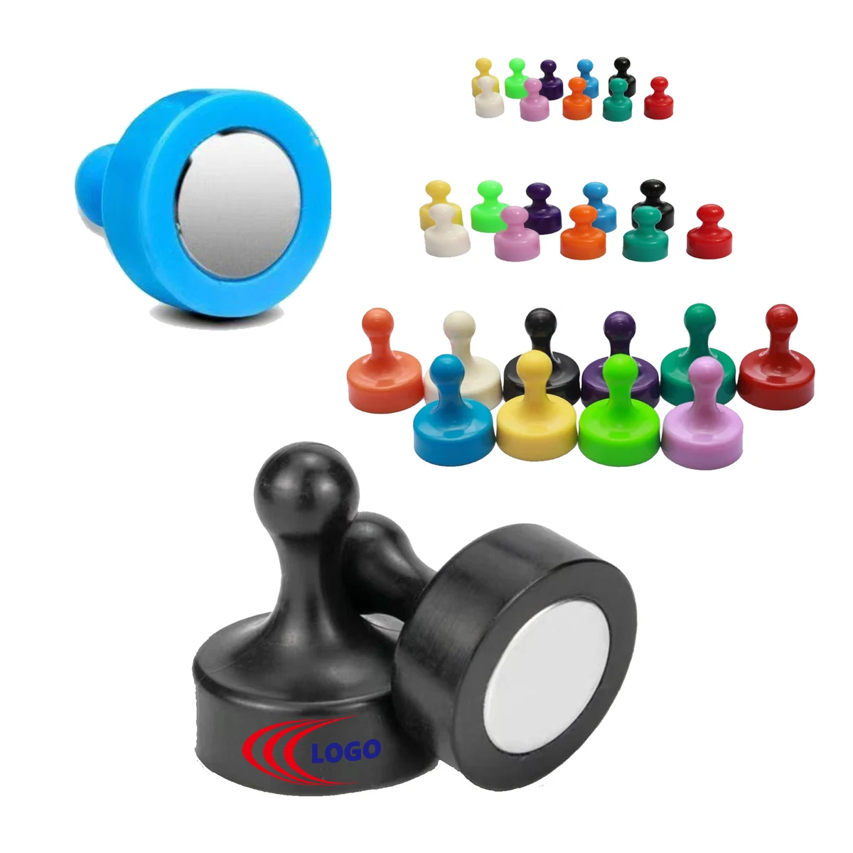 MOQ50 Colorful Strong Magnets 1