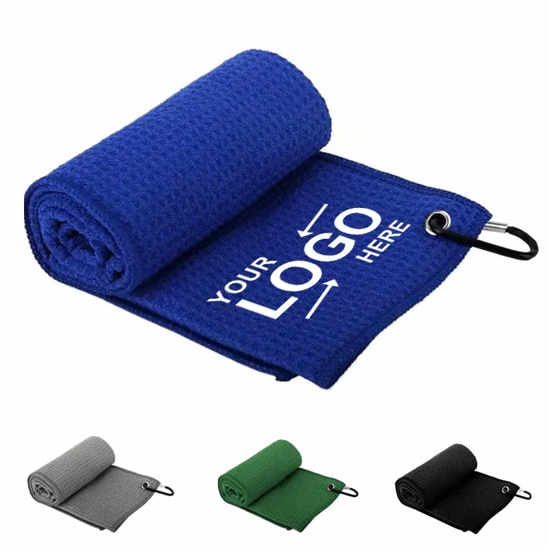 Waffle Golf Towel Wet & Dry Use