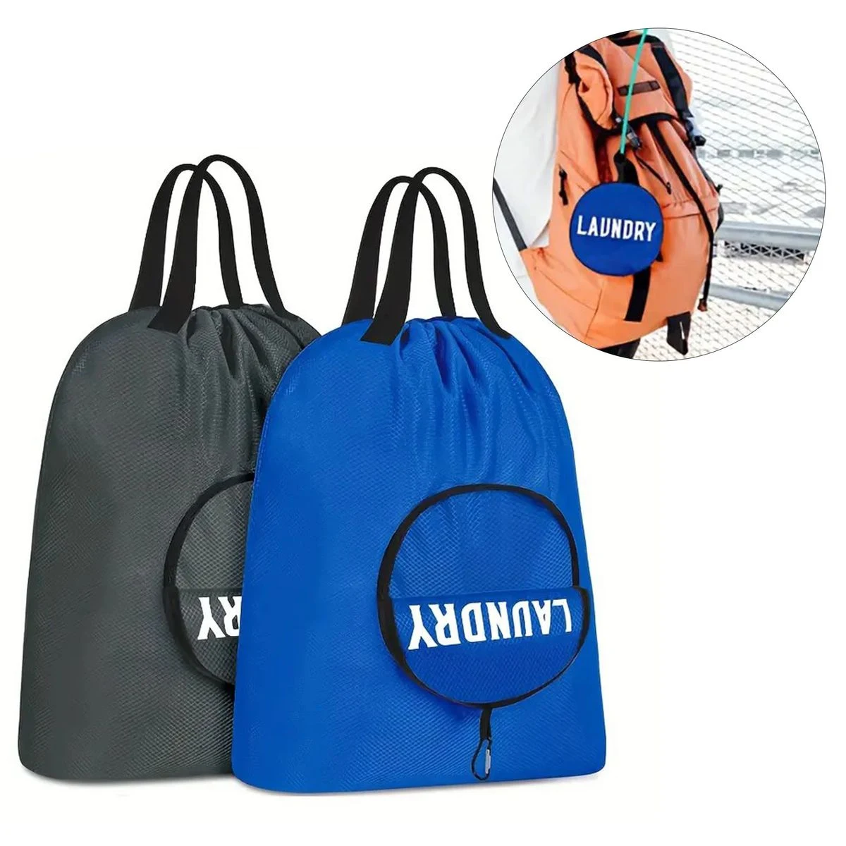 Foldable Waterproof Travel Laundry Bag 1
