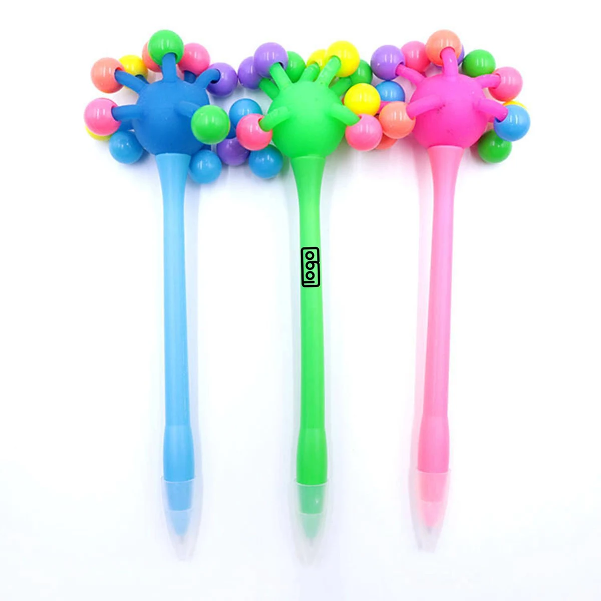 Stress Ball Ballpoint Pen, custom pen with logo imprint 1