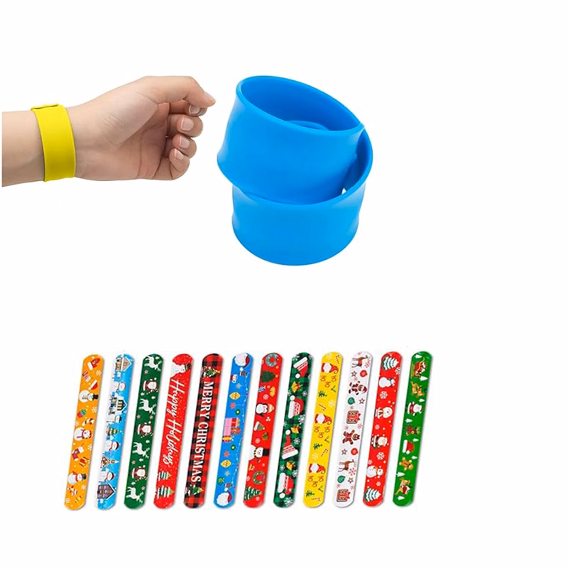 Silicone Personalized Slap Wristband