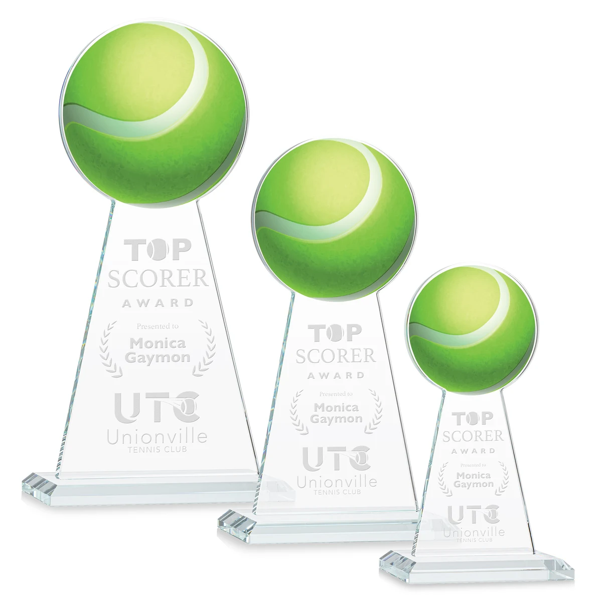 Edenwood Tennis Award - Clear 1