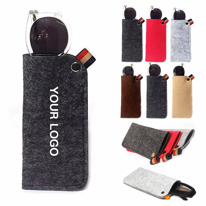 Durable Felt Glasses Case for Daily Protection