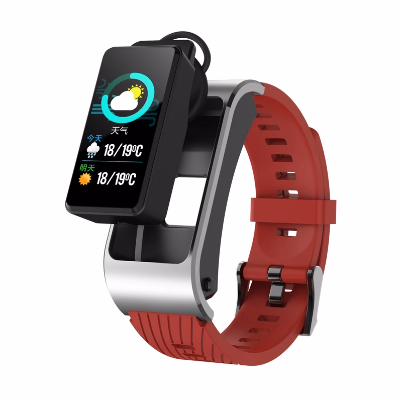 H21 Body Temperature Smart Watch with Silicone Band