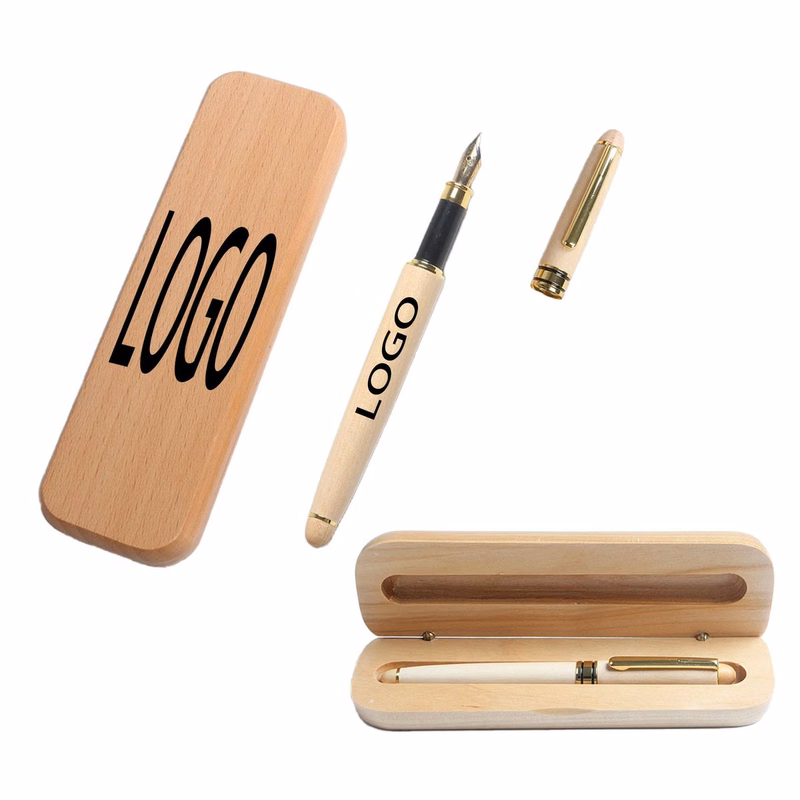 Beech Fountain Pen Gift Box Set