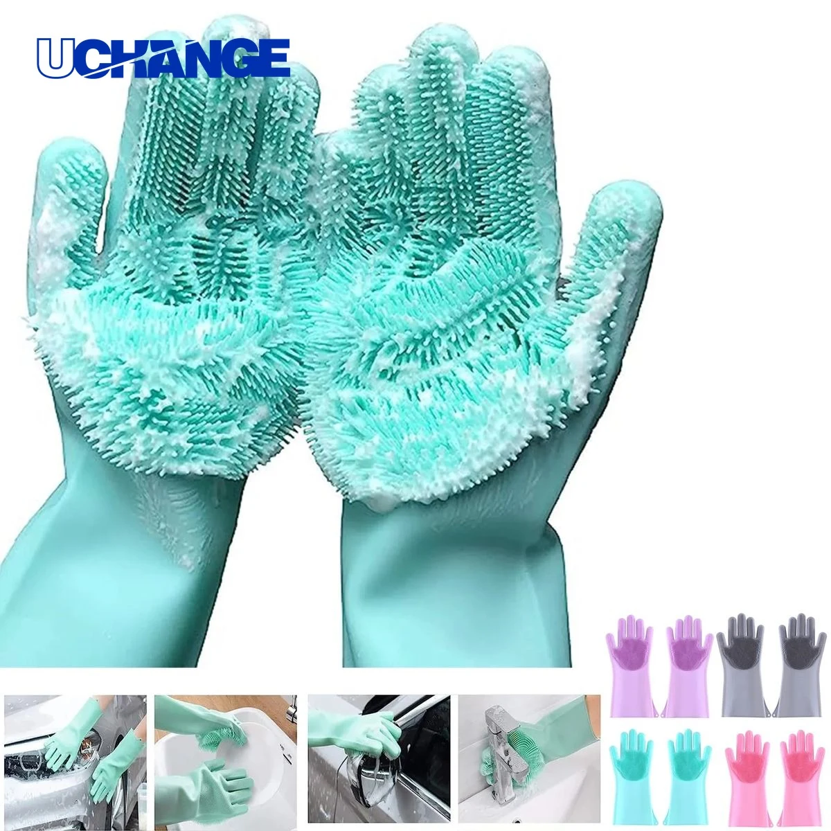 Reusable Dishwashing Gloves 1