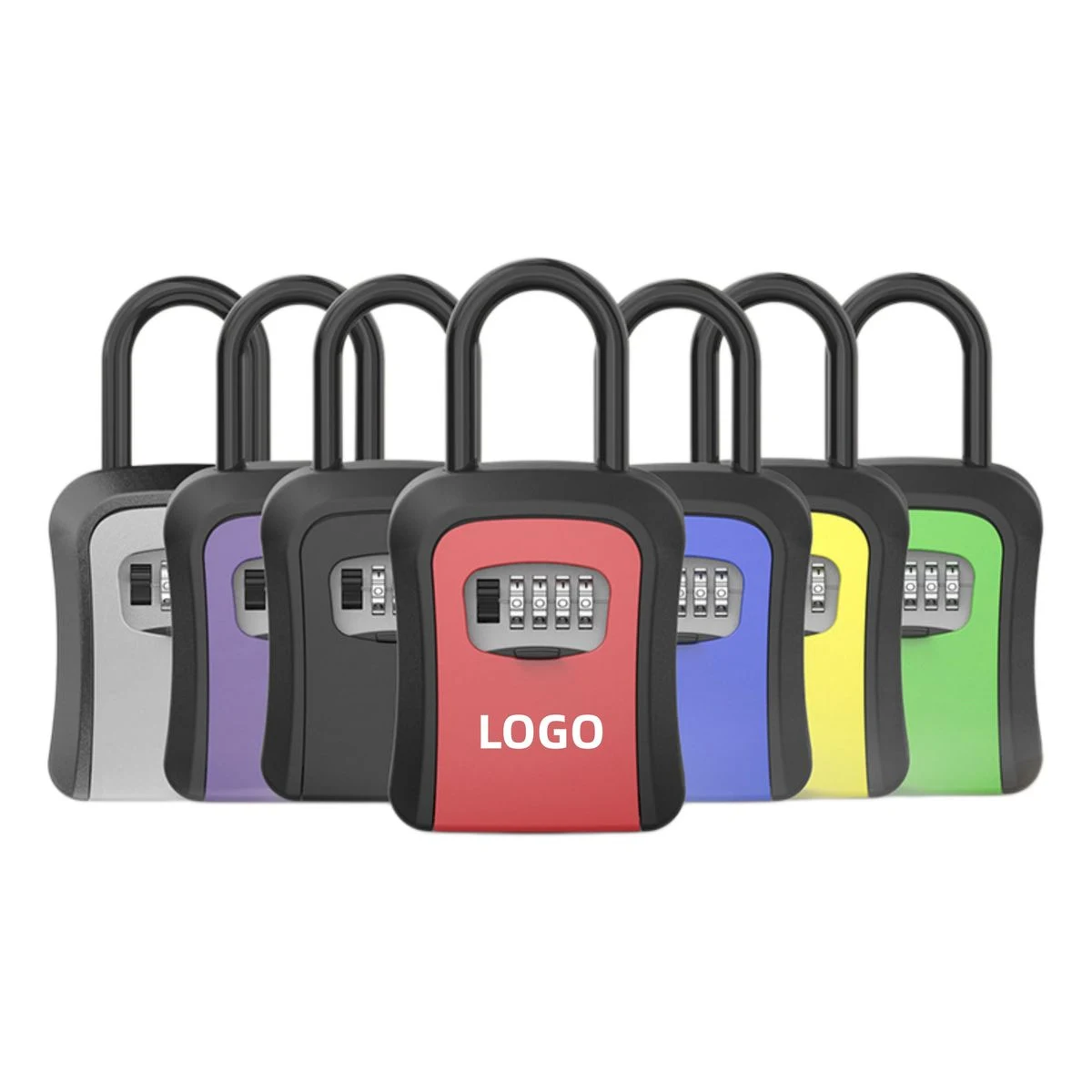 ABS Zinc Alloy Wall Key Lock Box 1