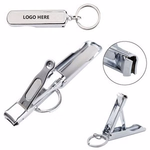 2 In 1 Nail Clippers With Nail File Key Ring