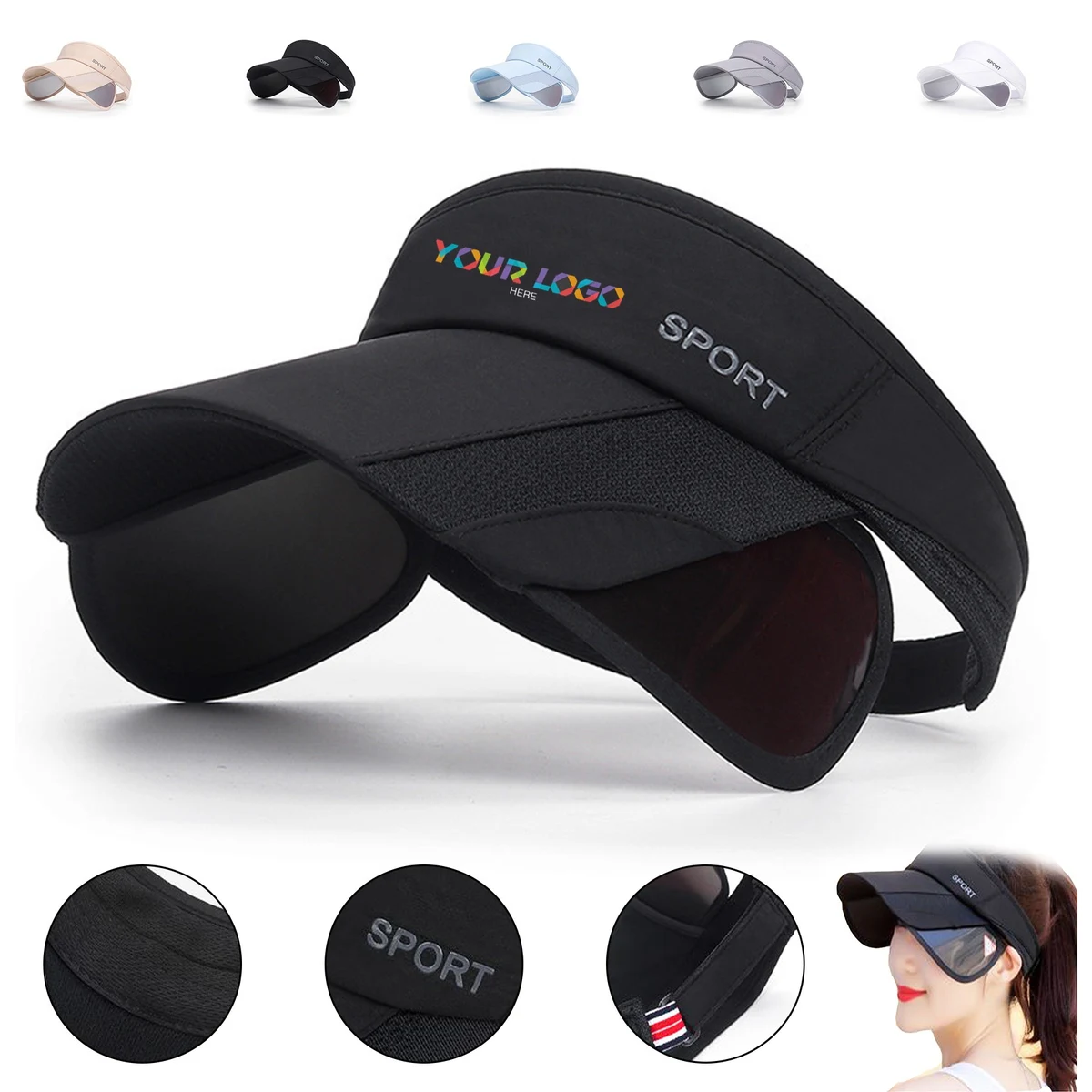 Summer Golf Sun Visor Hat 1