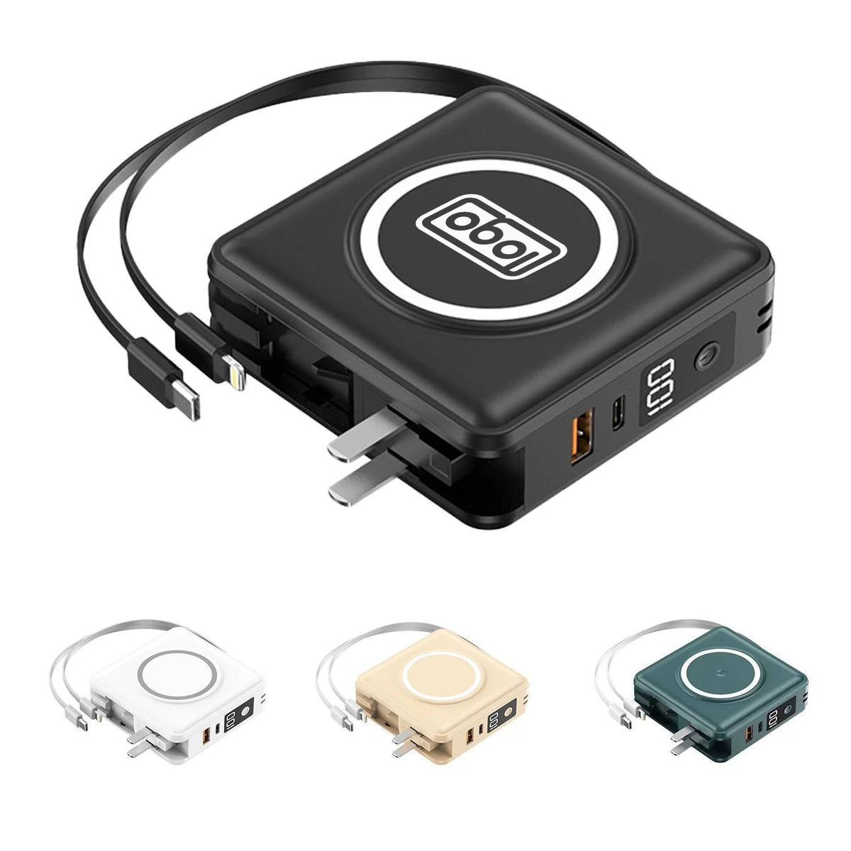 Fast Charging Wireless Magnetic Power Bank 1