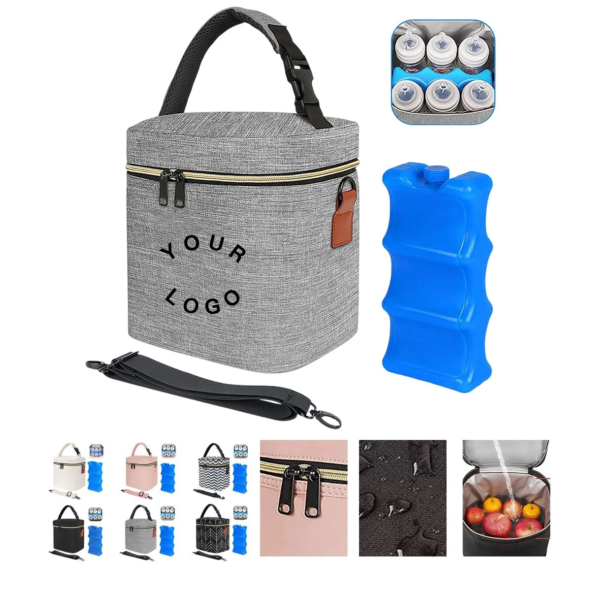 Travel Bottle Bag with Strap 1