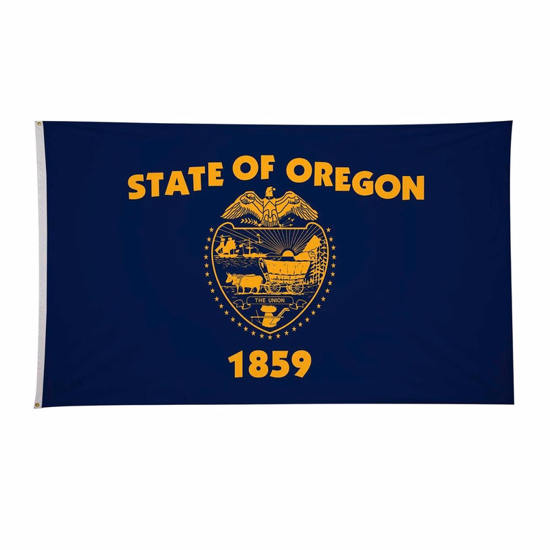 6' x 10' Oregon State Flag Double-Sided