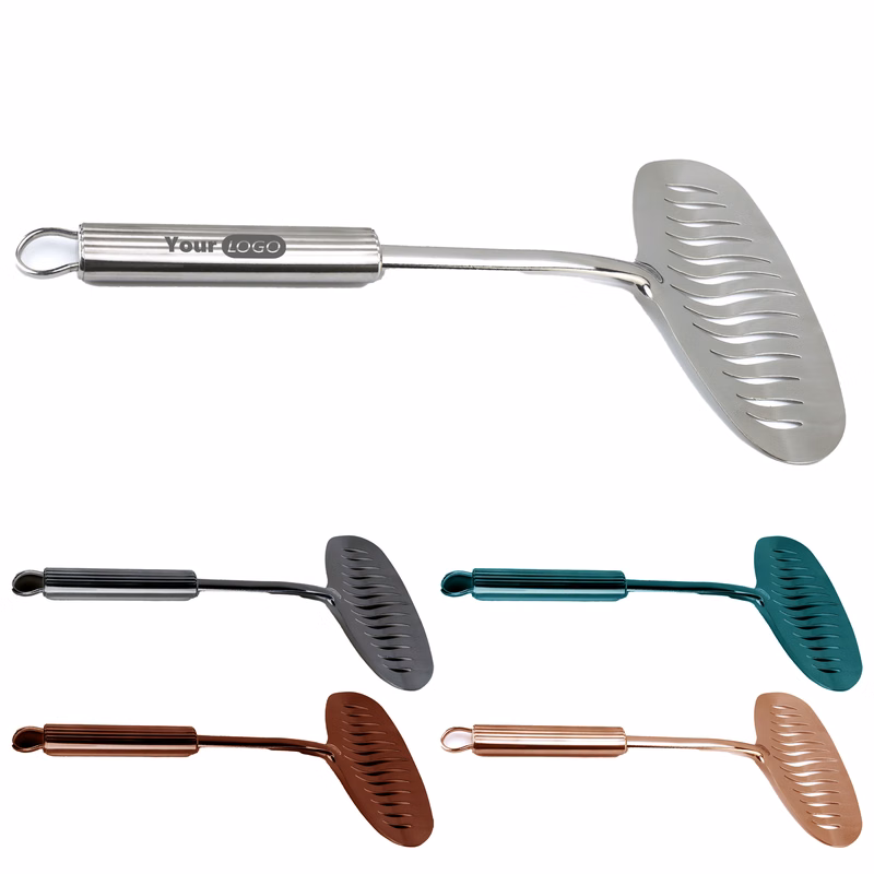 Stainless Steel Widening Household Fish Frying Shovel