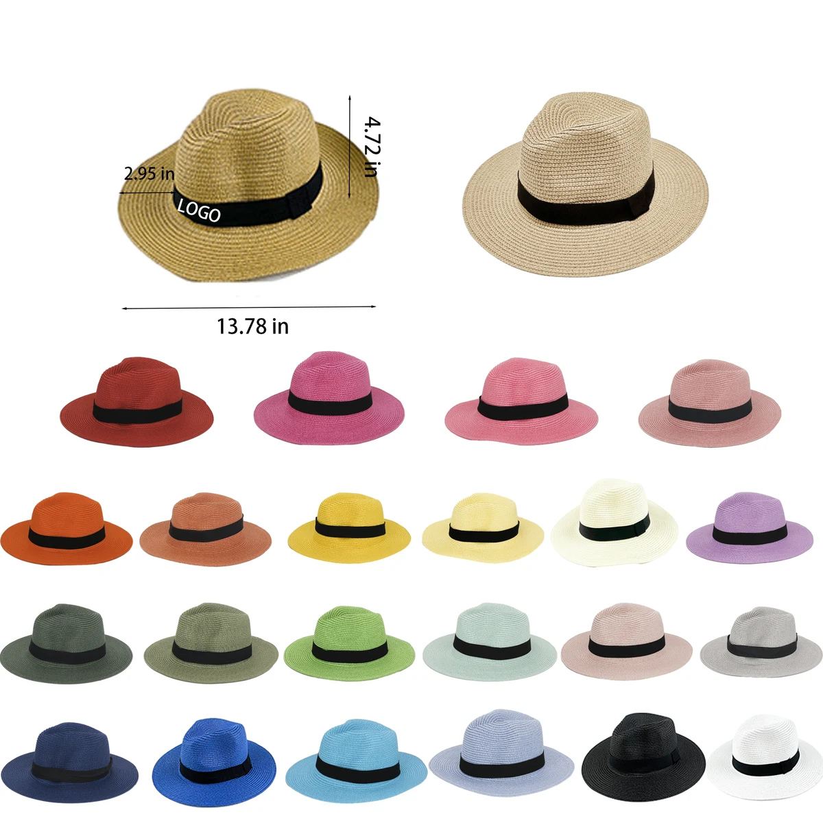 Raffia Panama Hat 1