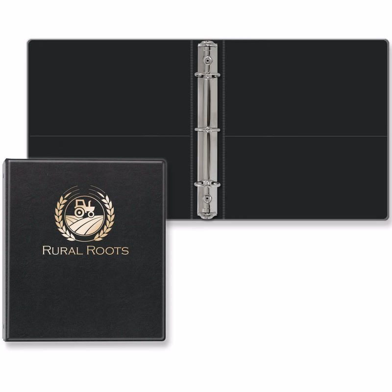 1" Signature Round Ring Binder Junior