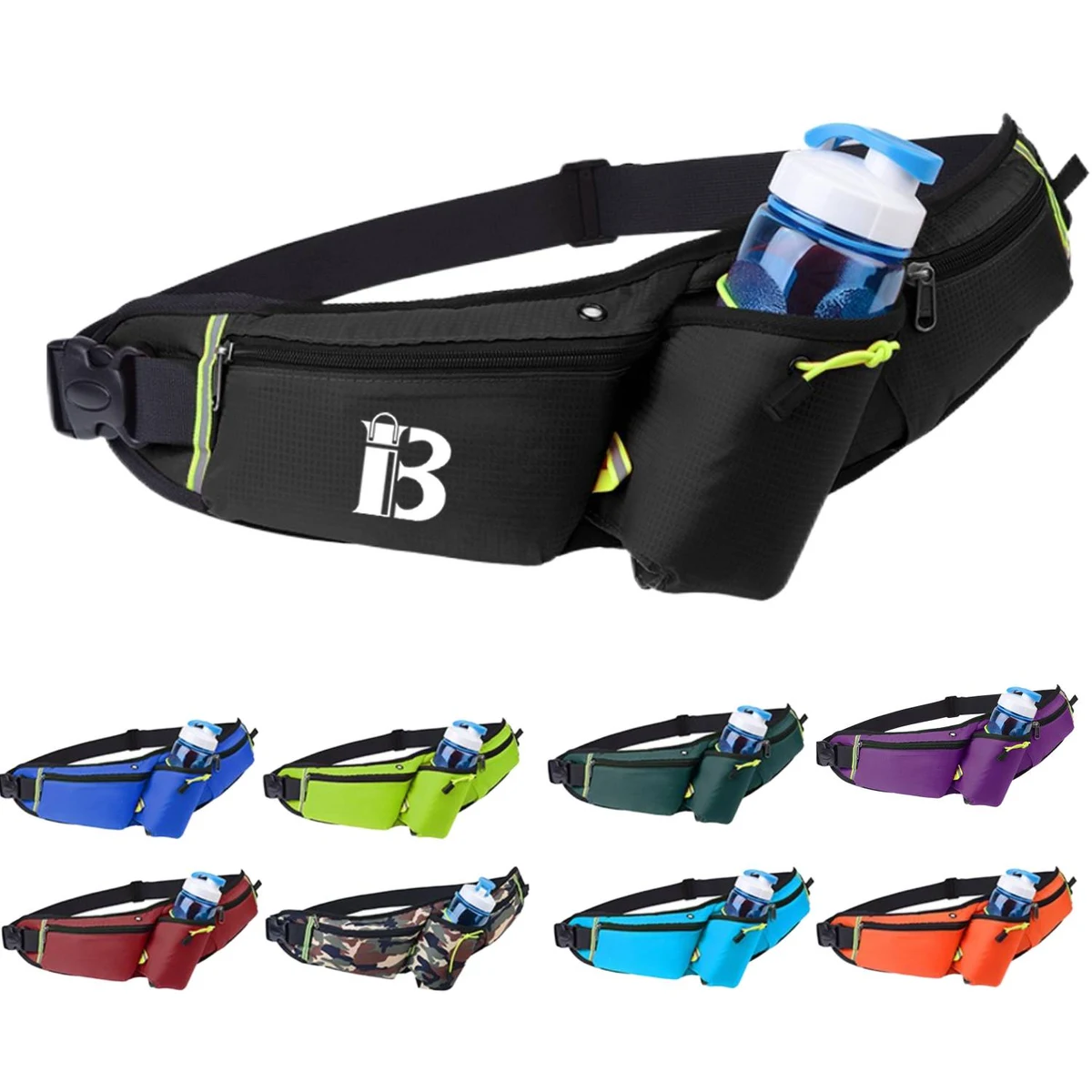 Sports Nylon Kettle Running Belt Bag 1