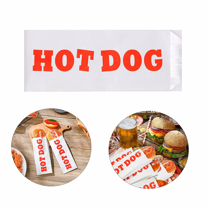 Aluminum Foil Hot Dog Wrappers