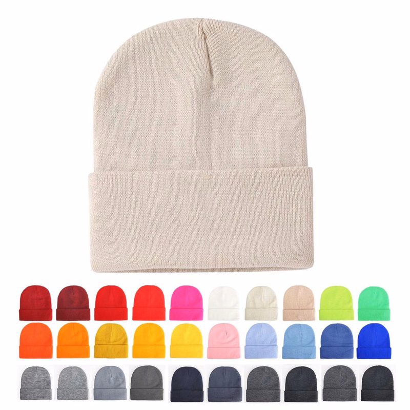 Classic Knit Beanie Hat