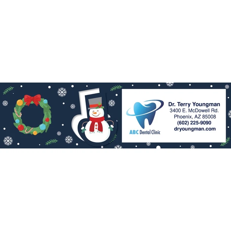 Holiday MultiShape Magnet (2" x 7") 1