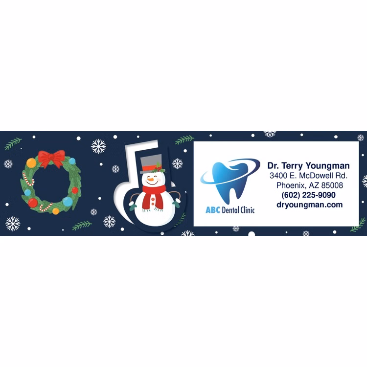 Holiday MultiShape Magnet (2" x 7")