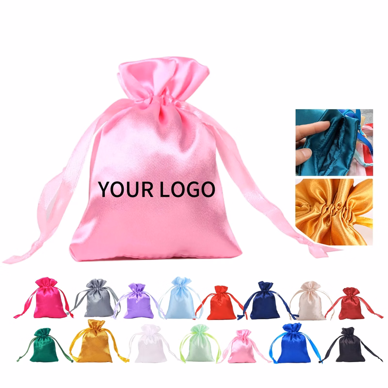 Reusable Satin Jewelry Storage Pouch