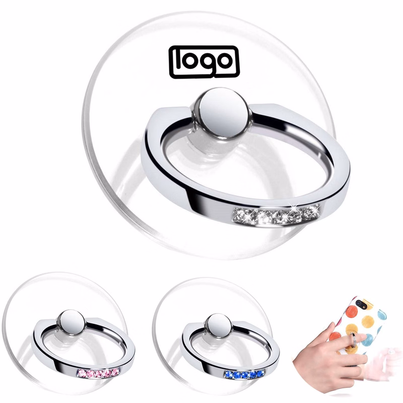 Transparent Ring Phone Holder Stand