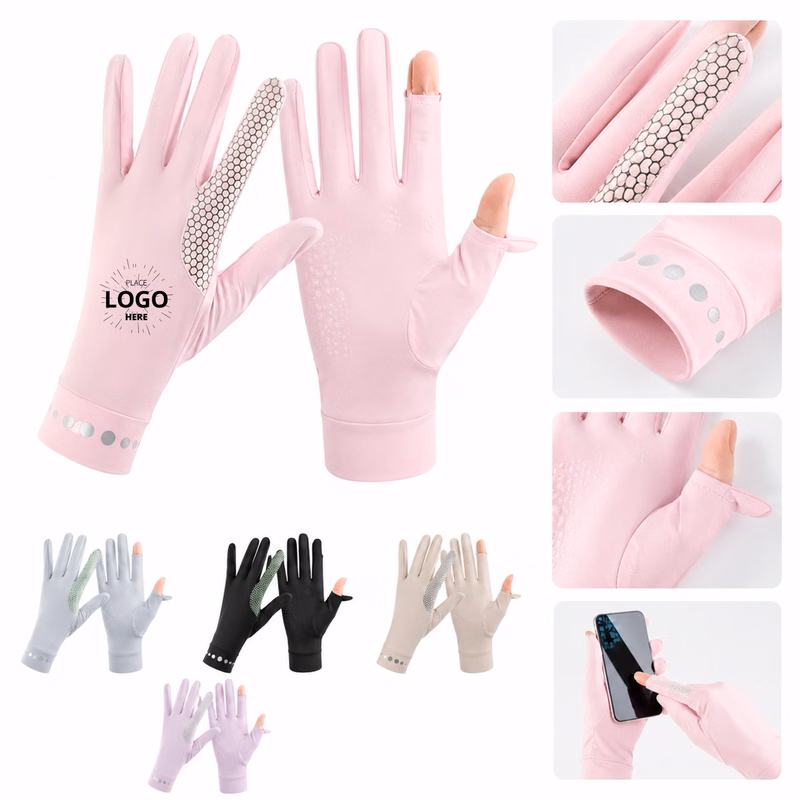 UPF50+ Touchscreen Sun Gloves