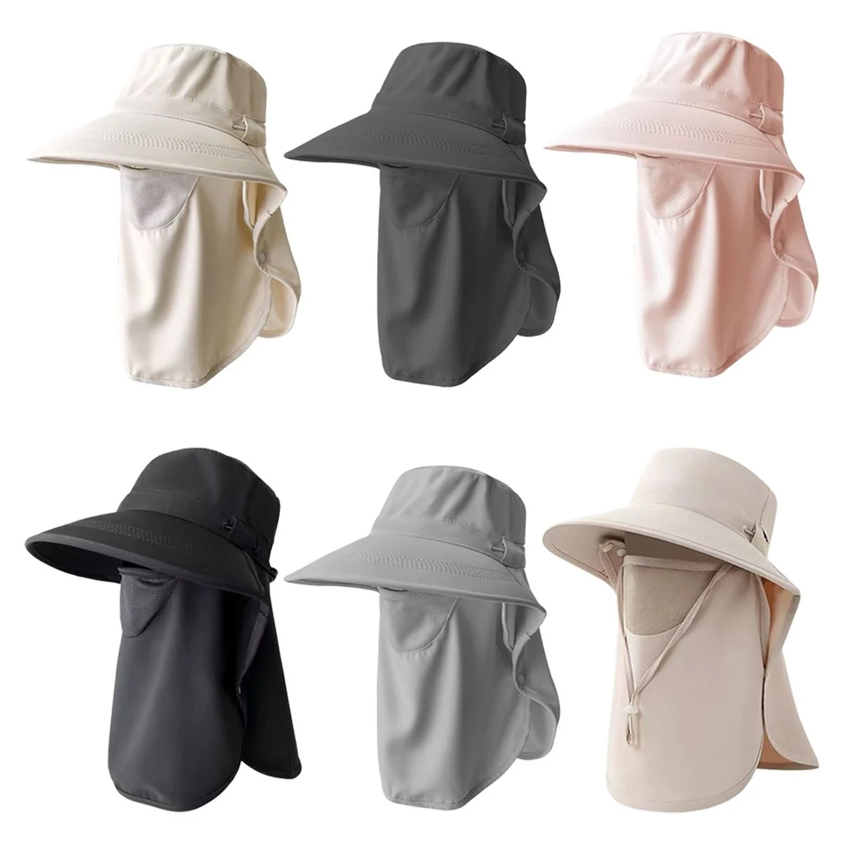 Full-Face UV-Blocking Sun Hat 1