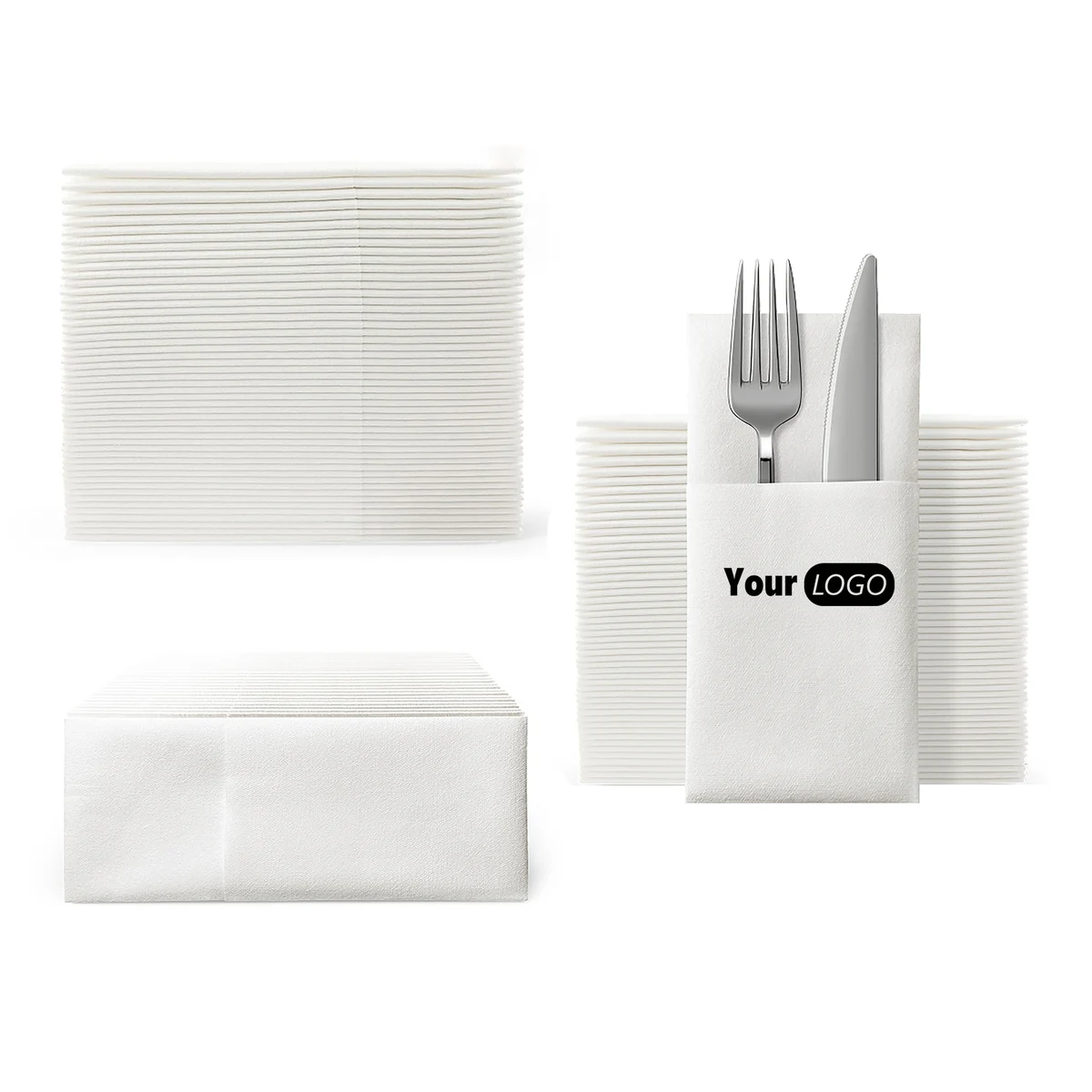Disposable Cutlery Pouch MOQ 1000 1
