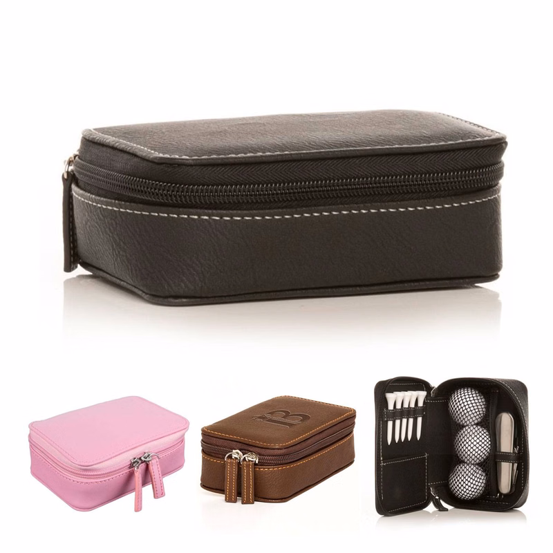 Storage Bag for Genuine Leather Golf Accessories